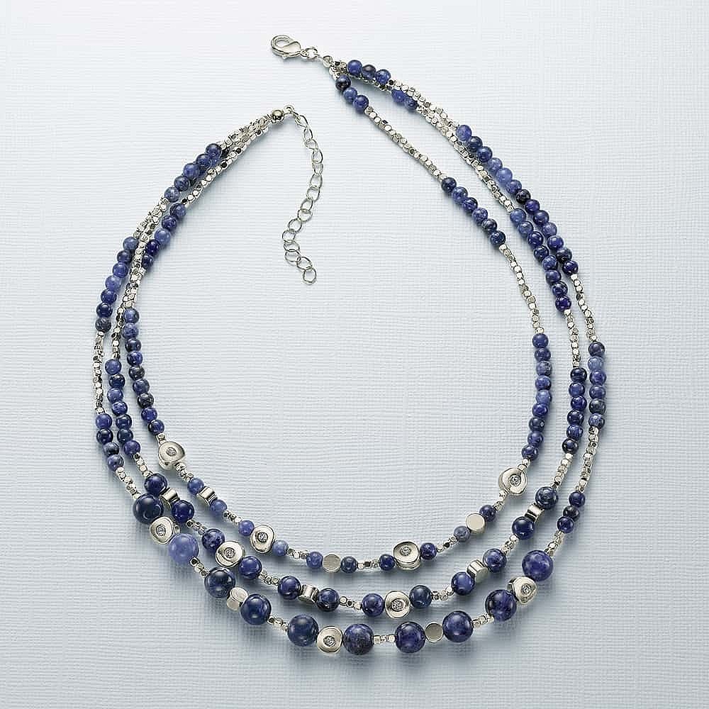 Truly Blue Sodalite Necklace