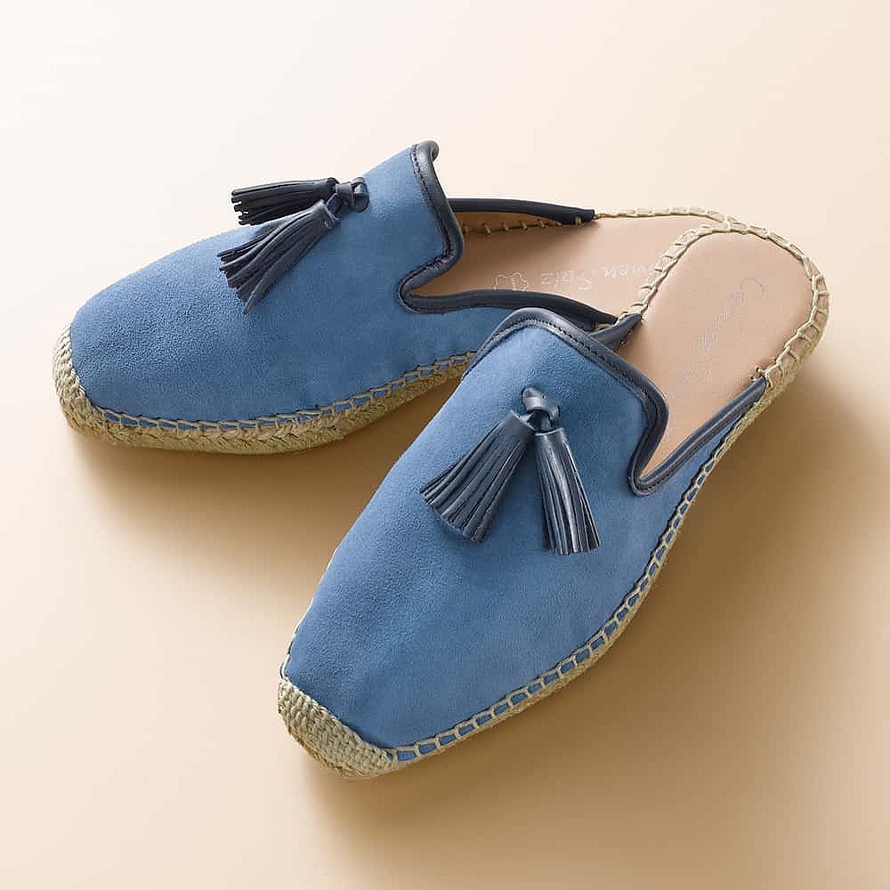 Daydream in Denim Slip on Espadrilles