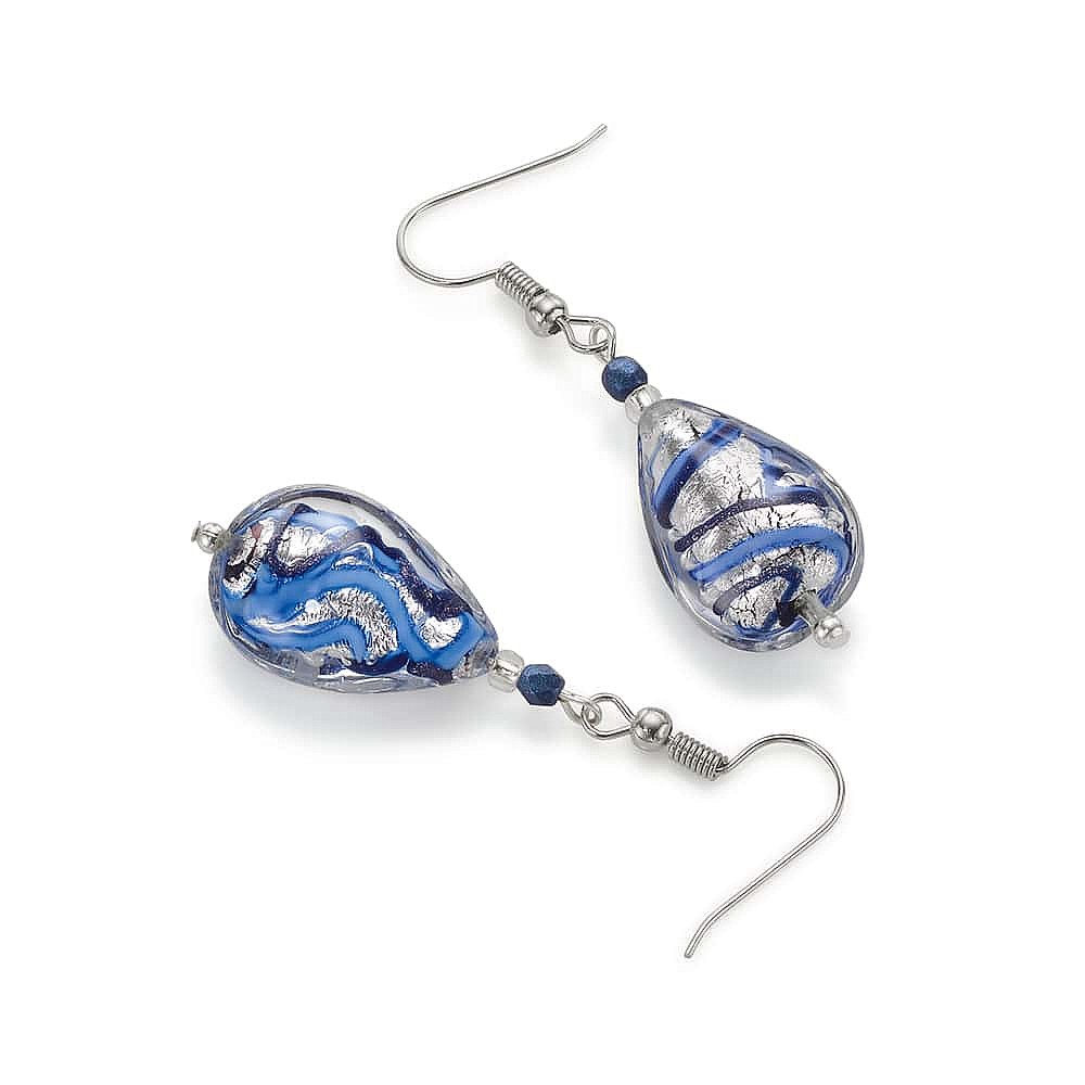 Cool Intentions Murano Earrings