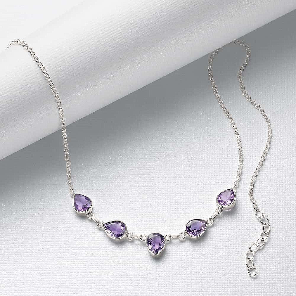 Aura of Amethyst Necklace