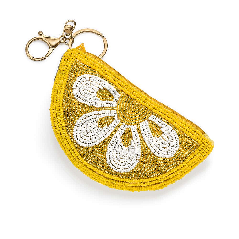 Live, Love, Lemon Coin Purse