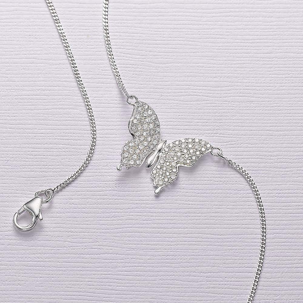 Holding Hope Butterfly Pendant