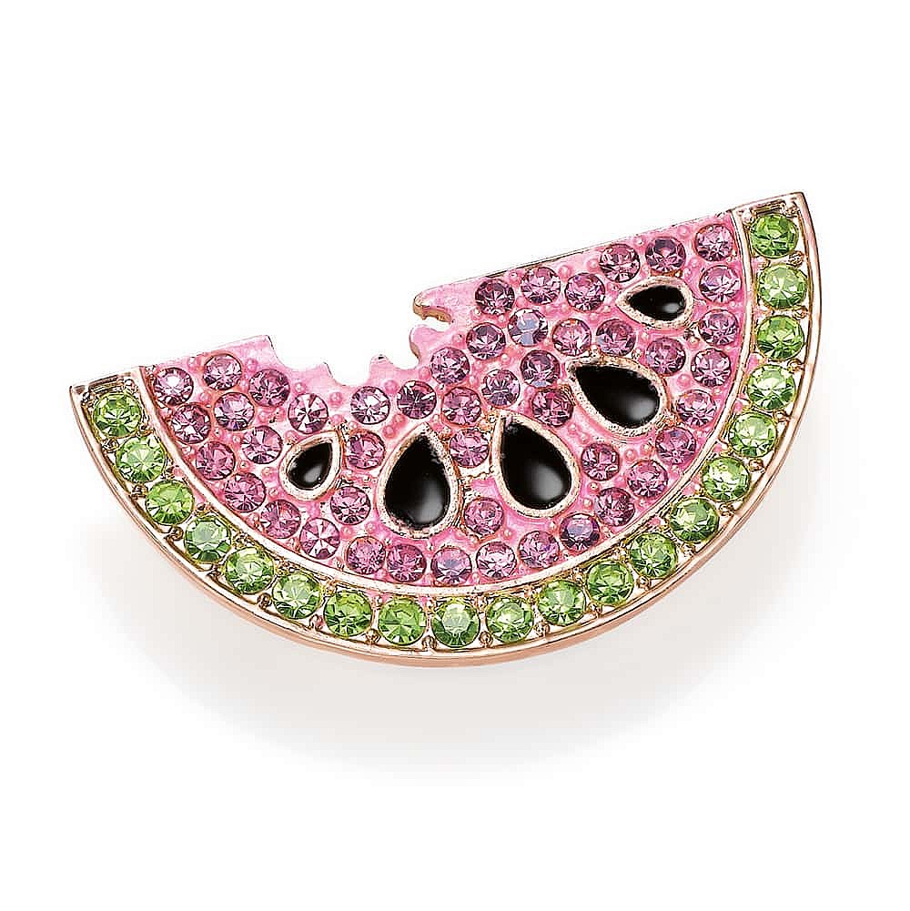 Slice of Summer Watermelon Brooch