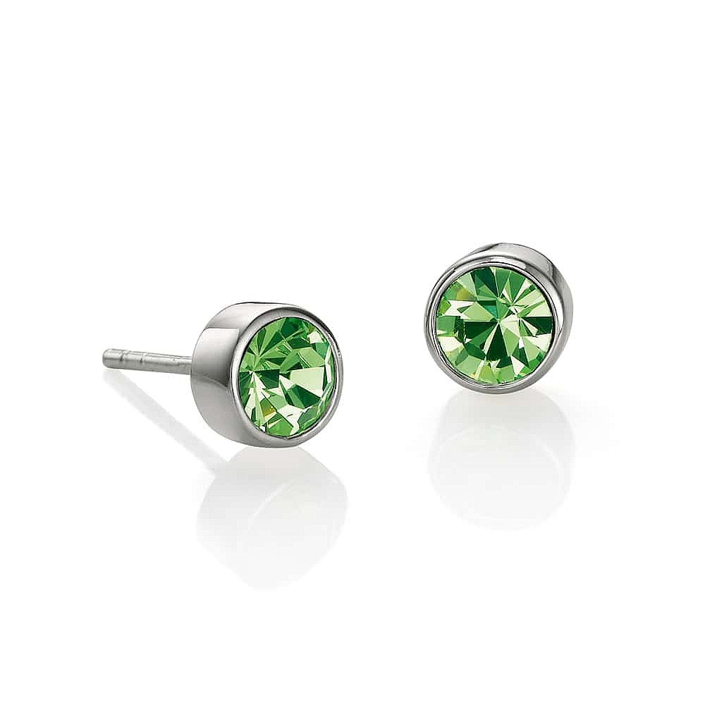 Taken a Shine to Lime Stud Earrings