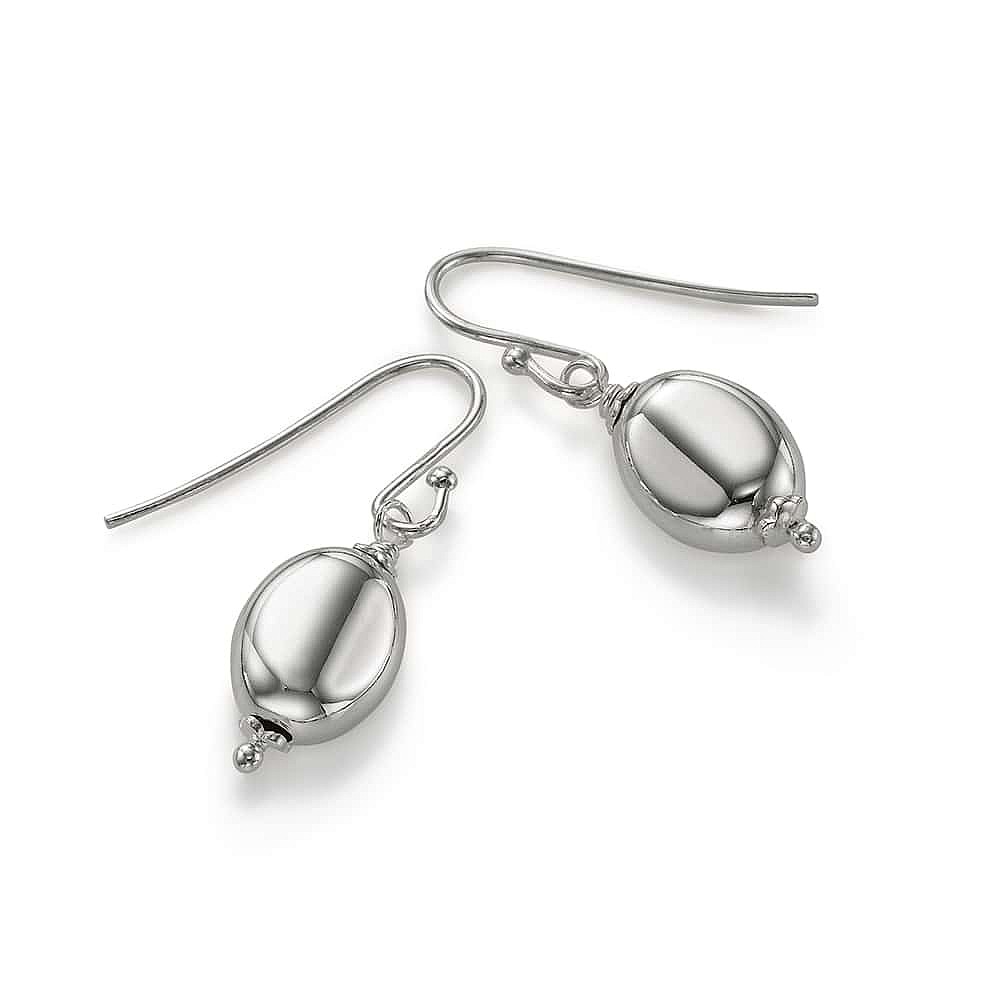 Up the Tempo Silver Earrings