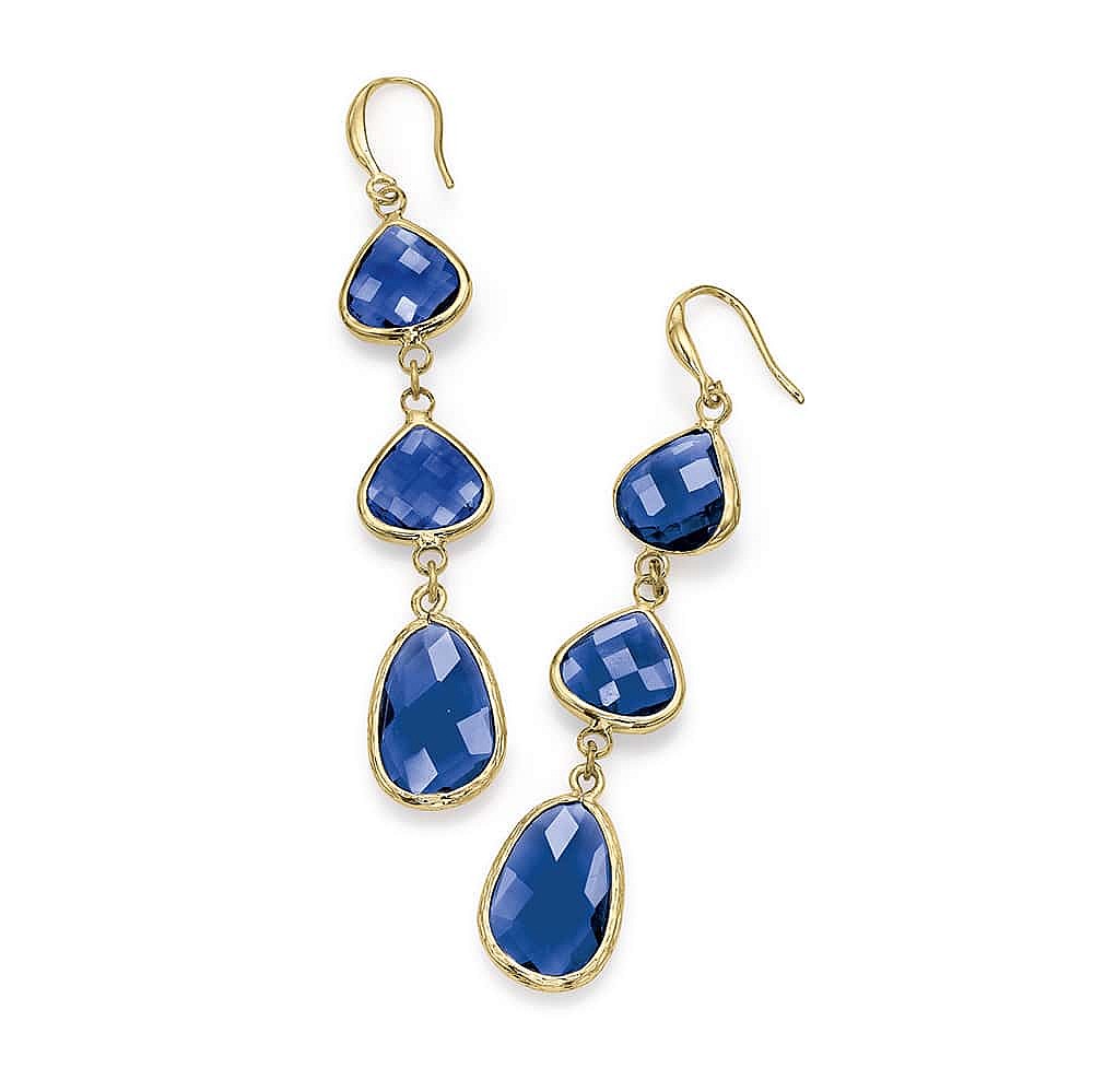 Craving for Cobalt Crystal Earrings