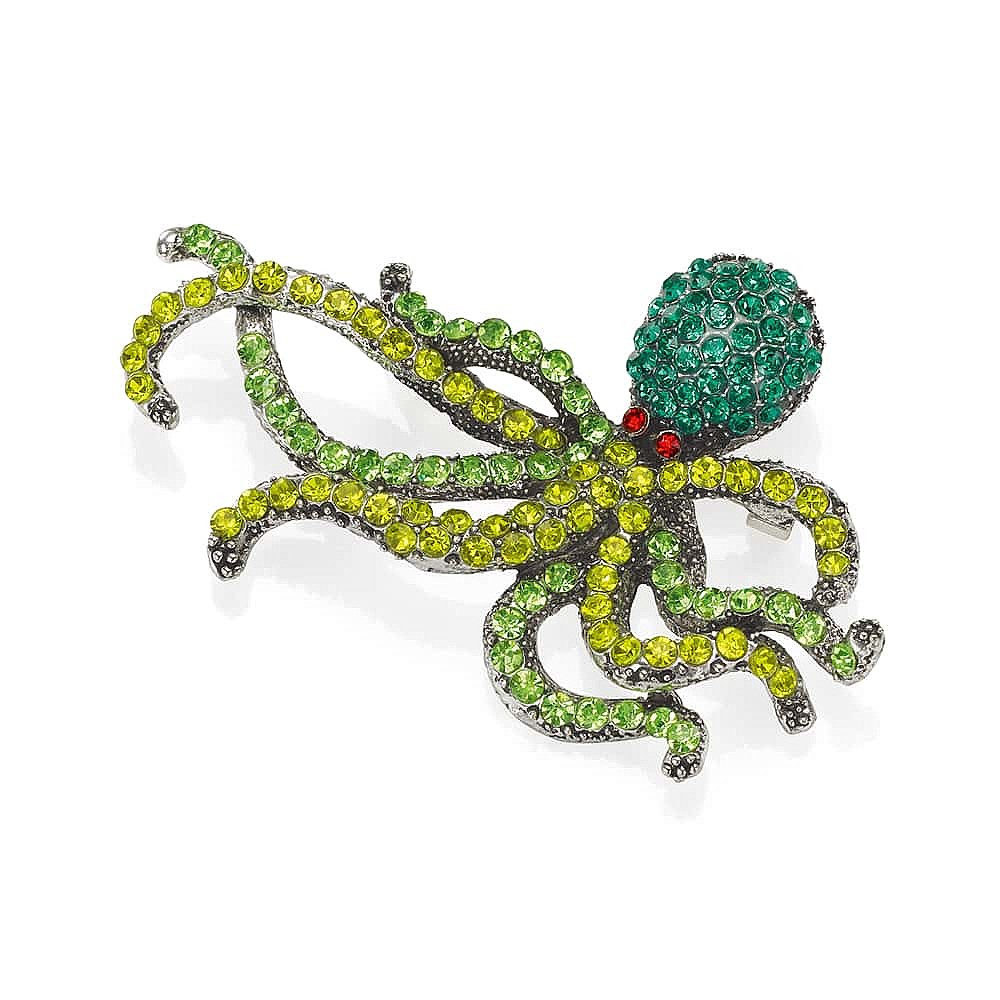 Creature of Creativity Octopus Brooch