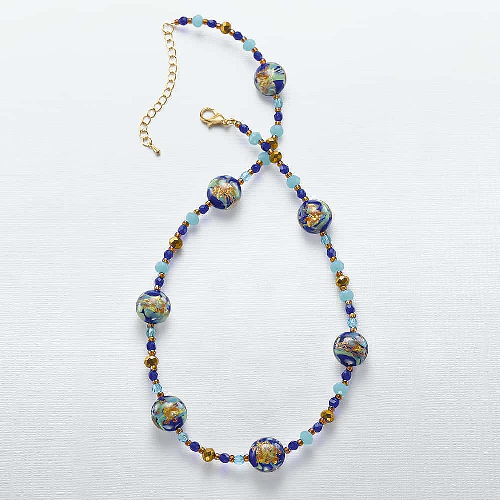 Magic in the Air Murano Necklace