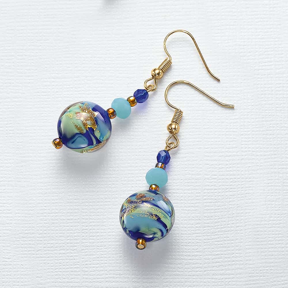 Magic in the Air Murano Earrings