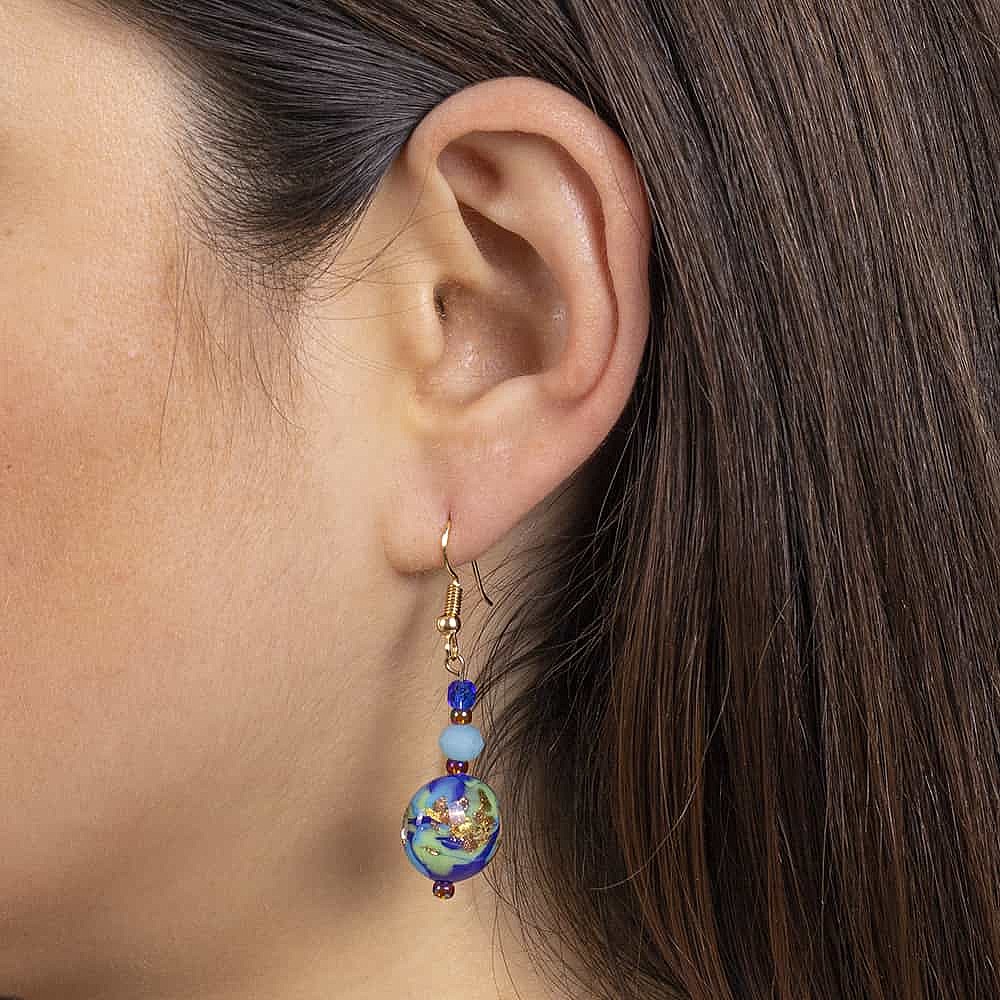 Magic in the Air Murano Earrings