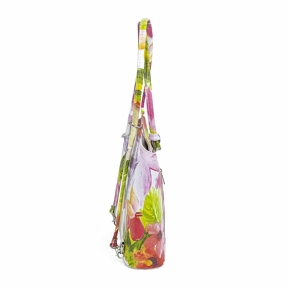 Tropical Travels Leather Bag