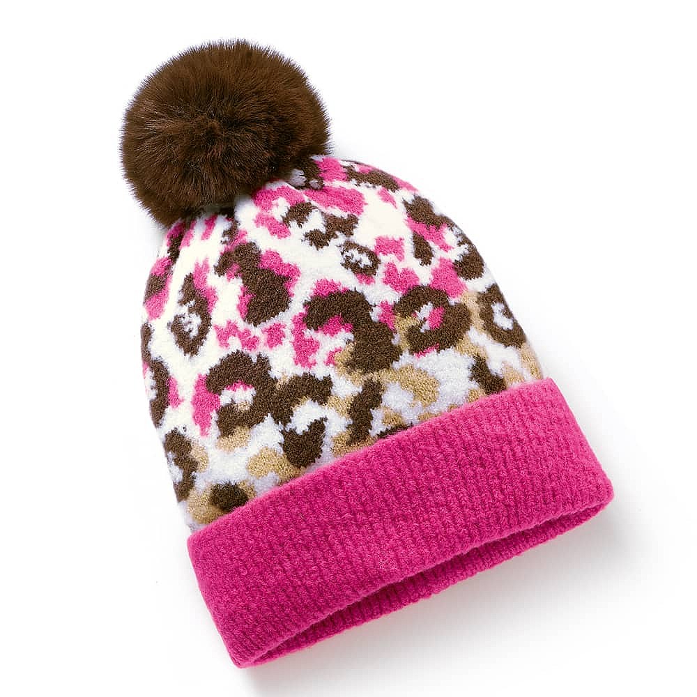 Feline Frenzy Pompom Hat