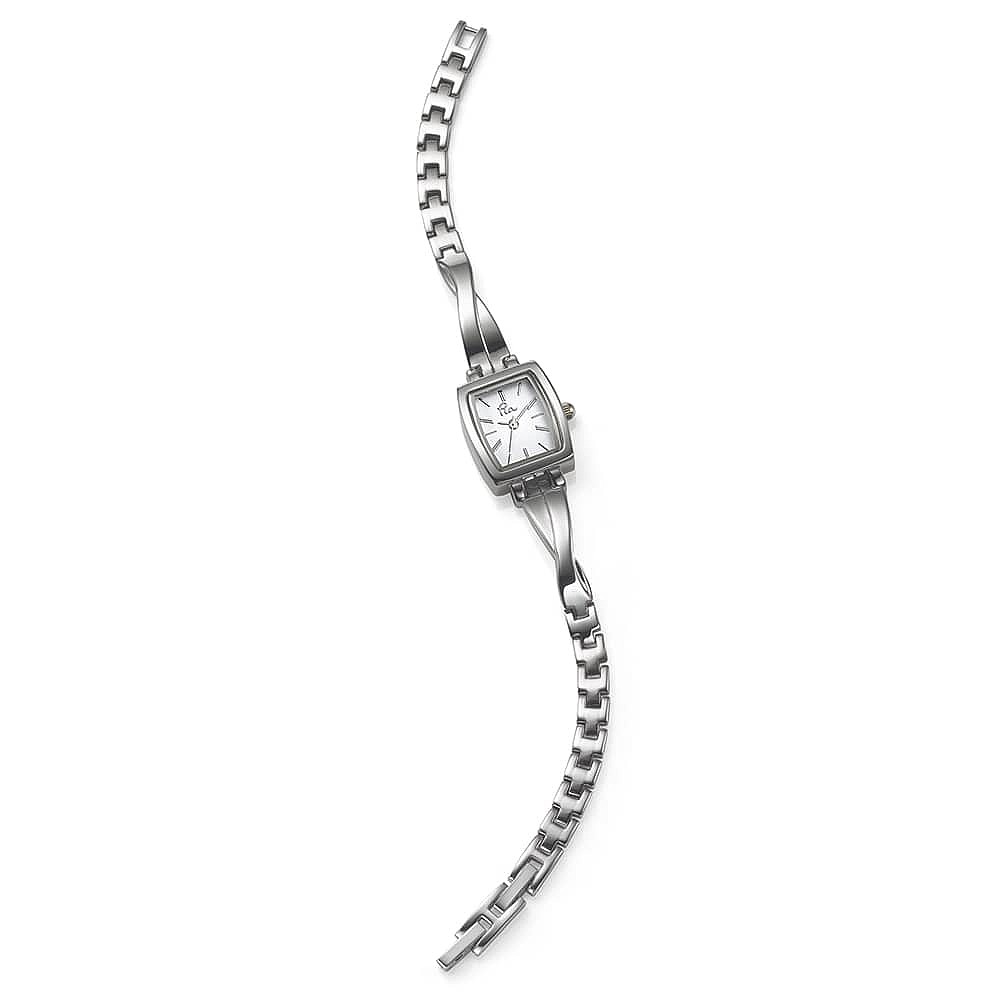 Crossing Paths Silver Watch