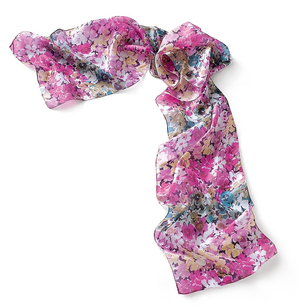 Beauty In Bloom Silk Scarf