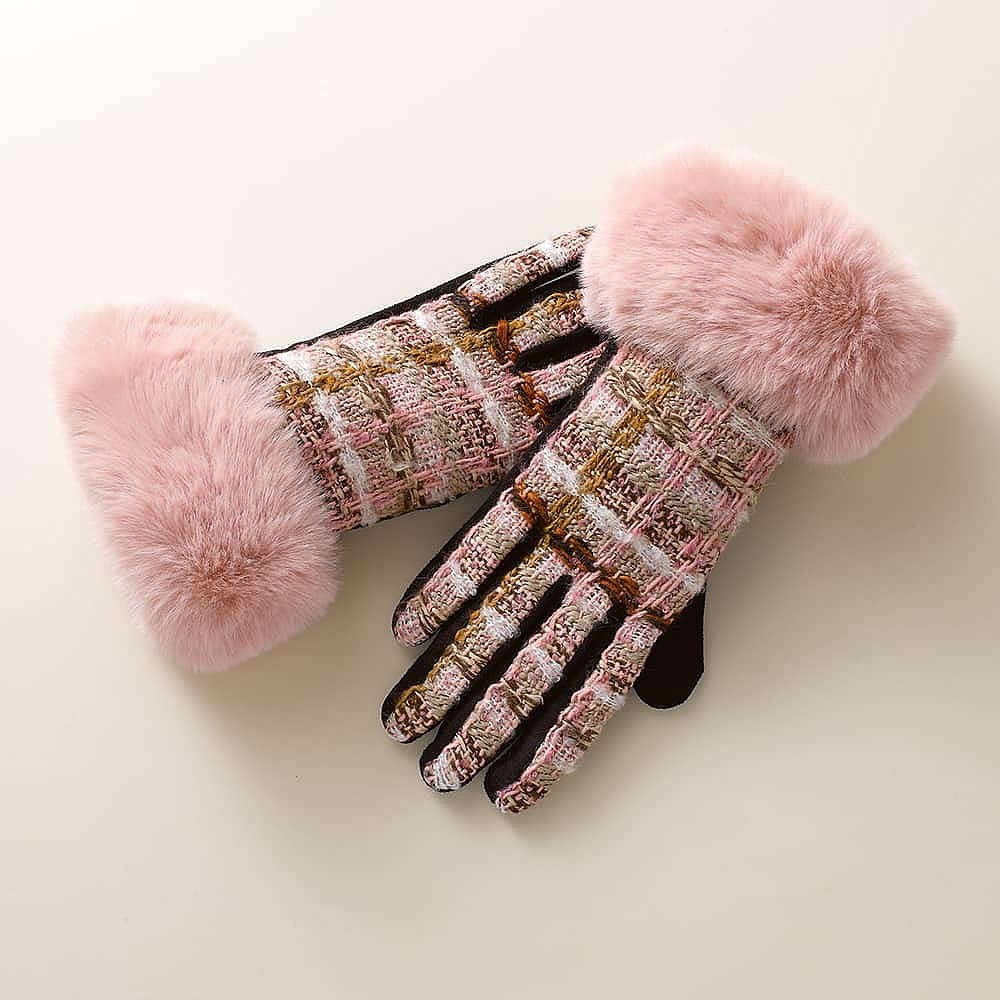 Bold In Blush Gloves