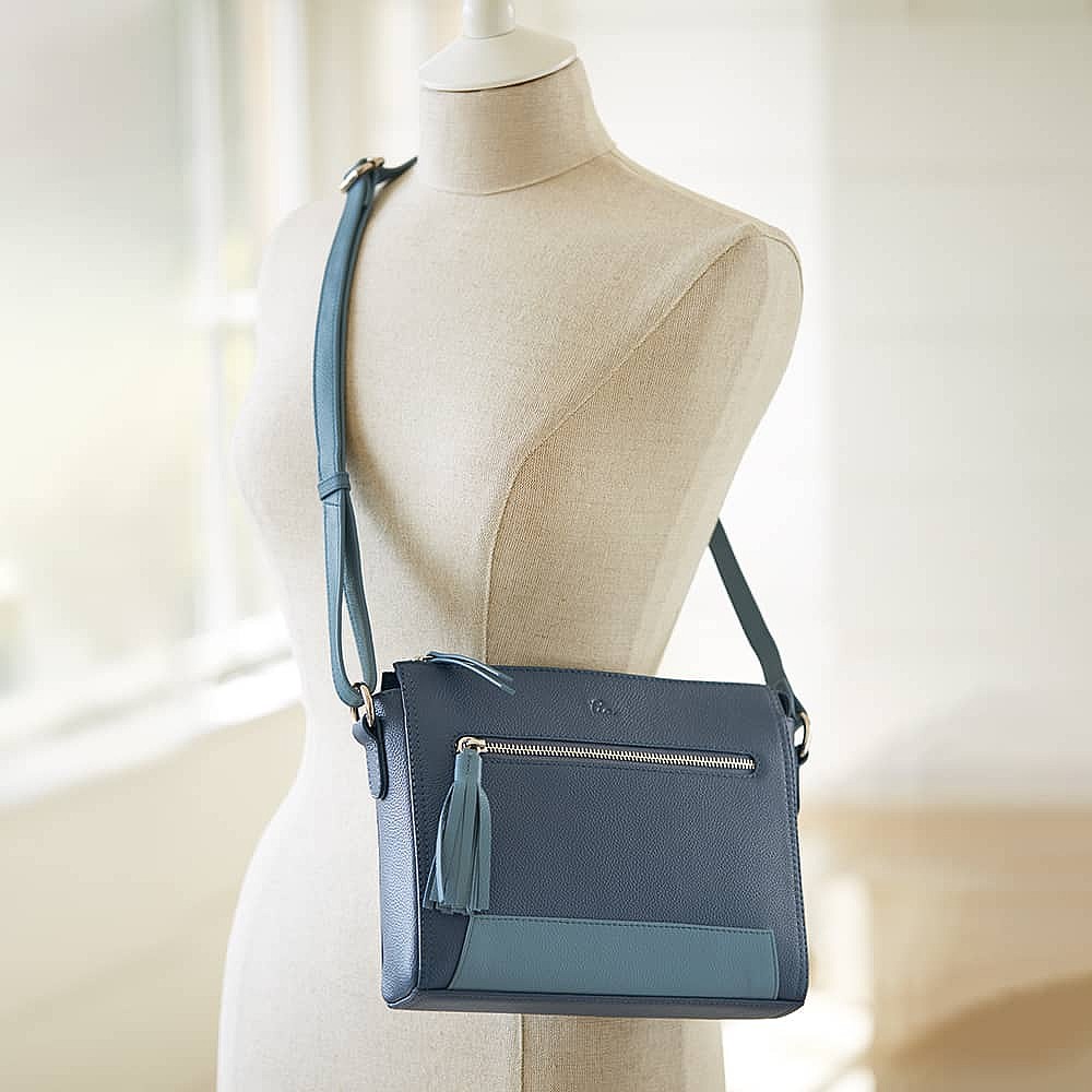 Denim Days Leather Cross-Body Bag