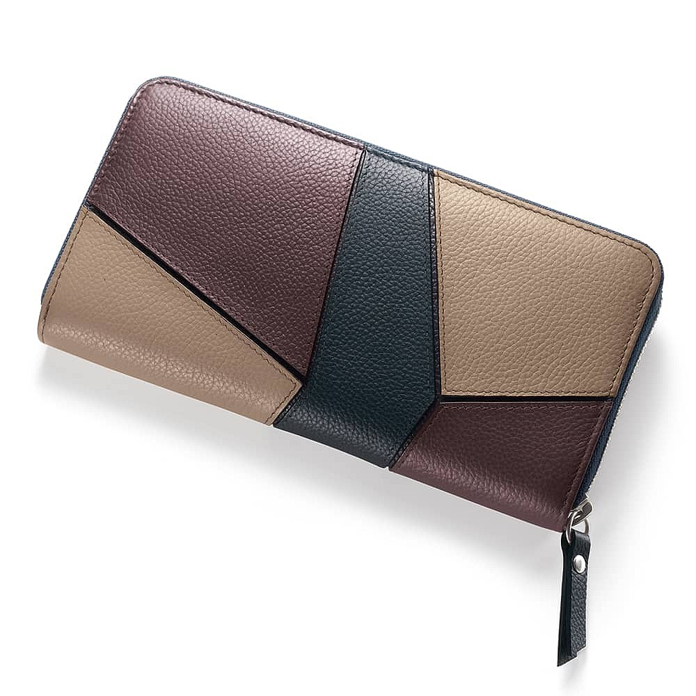 Perfect Angle Leather Purse
