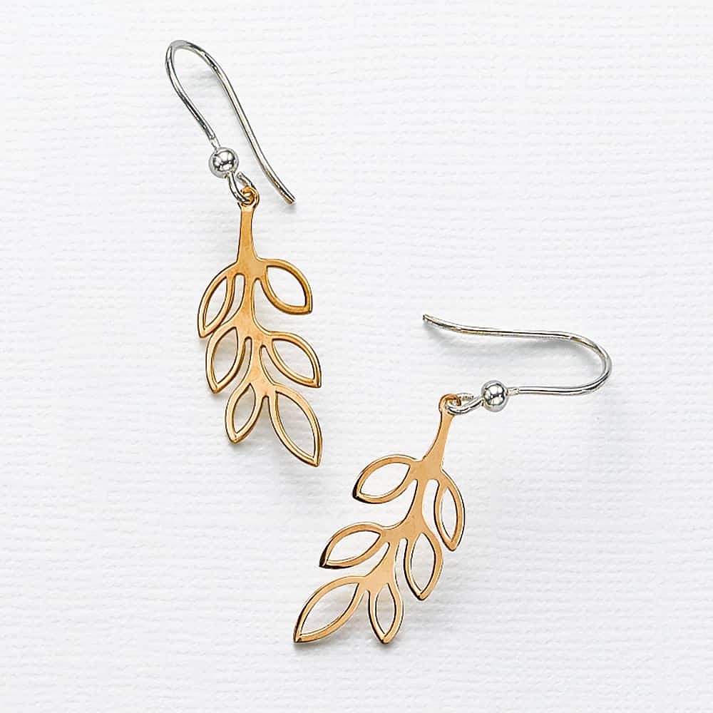 Lyrical Leaf Earrings