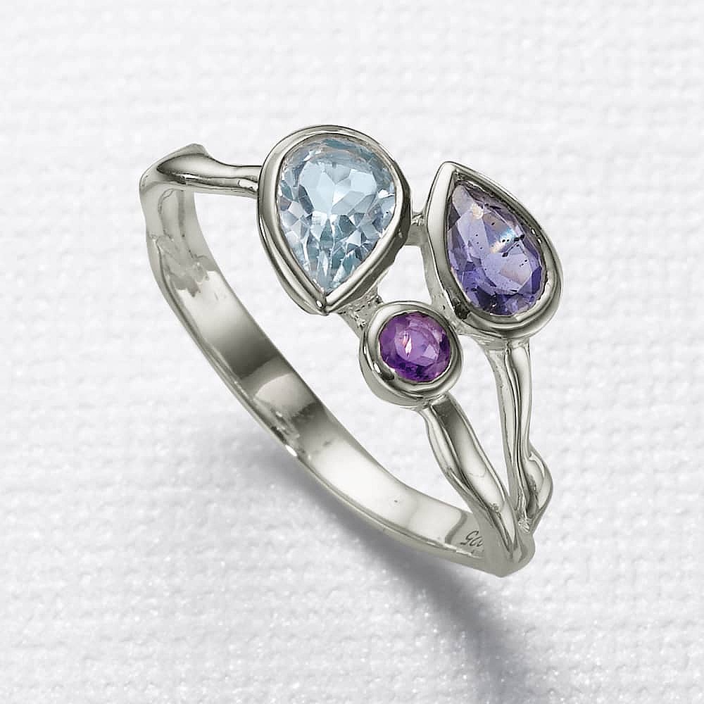 Trusted Trio Gemstone Ring