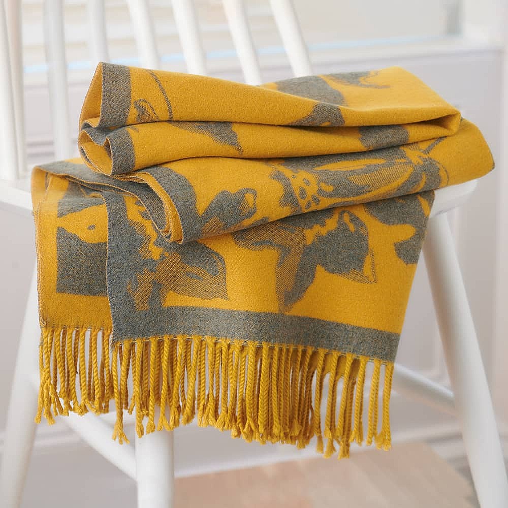 Mellow Meander Reversible Scarf
