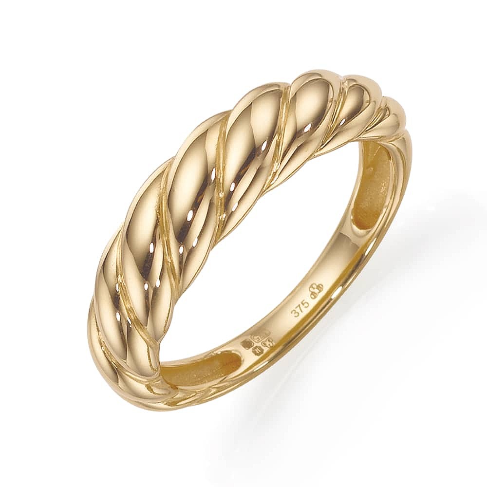 Ways of The Wave Gold Ring