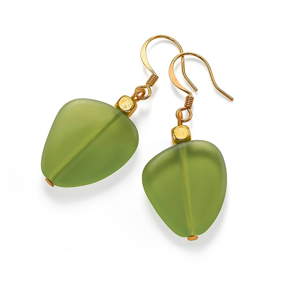 Glow of Green Earrings