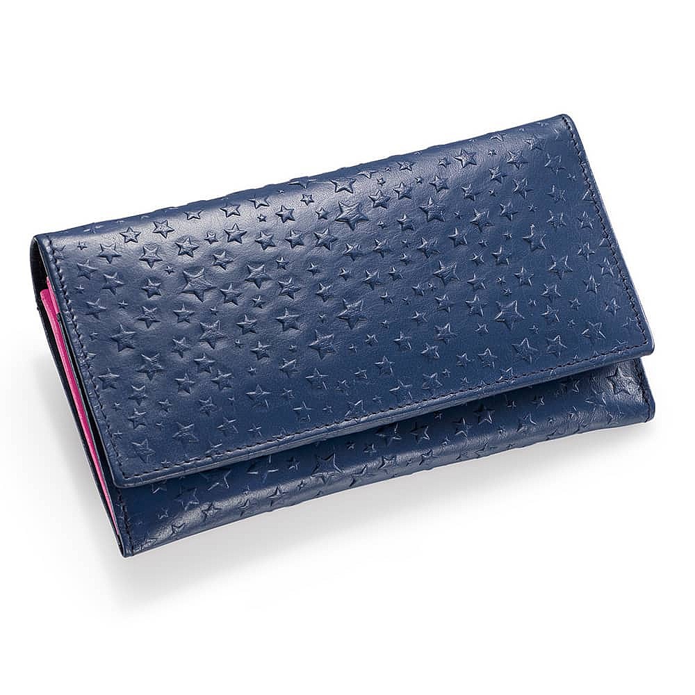 Night Sky Leather Purse