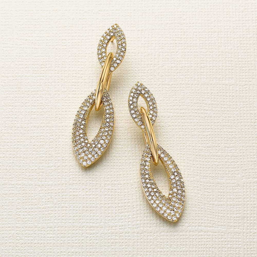 Share The Shimmer Crystal Earrings