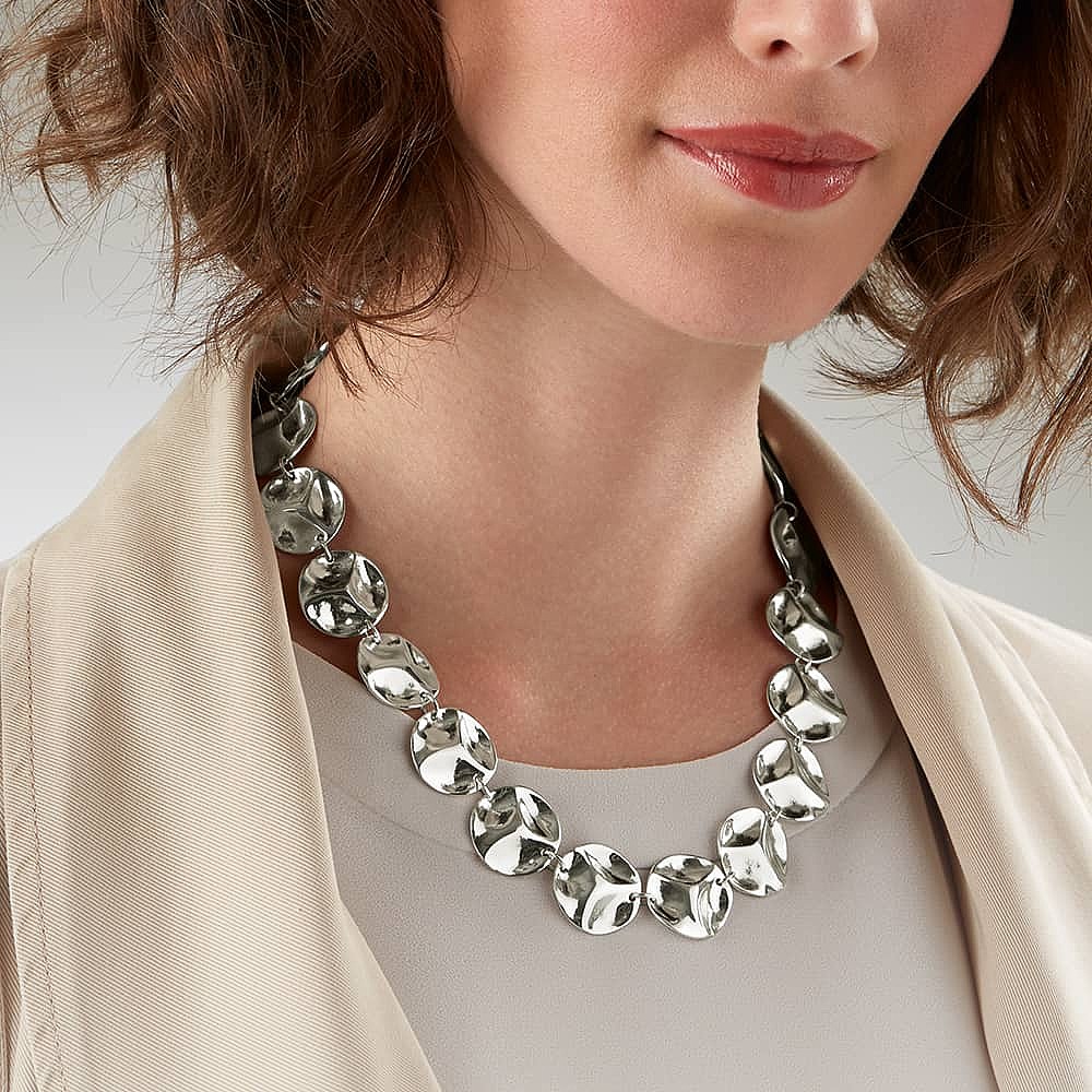 Ripple In The Round Necklace