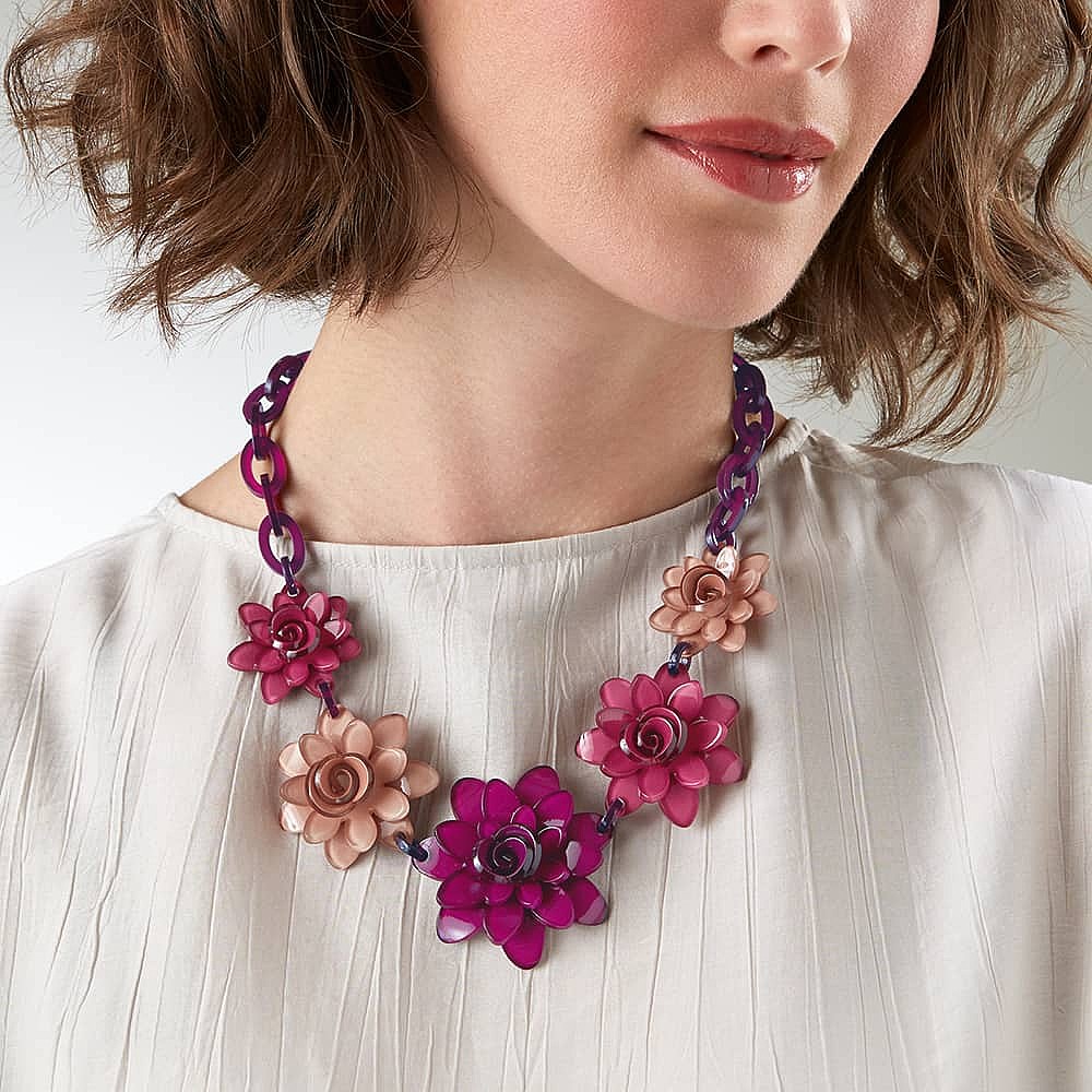 No Shrinking Violet Necklace