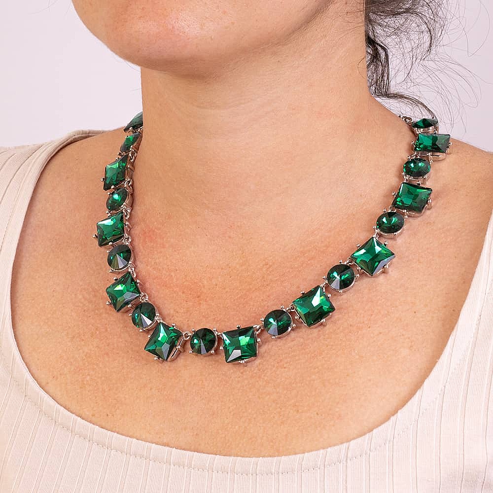 Make An Entrance Crystal Necklace