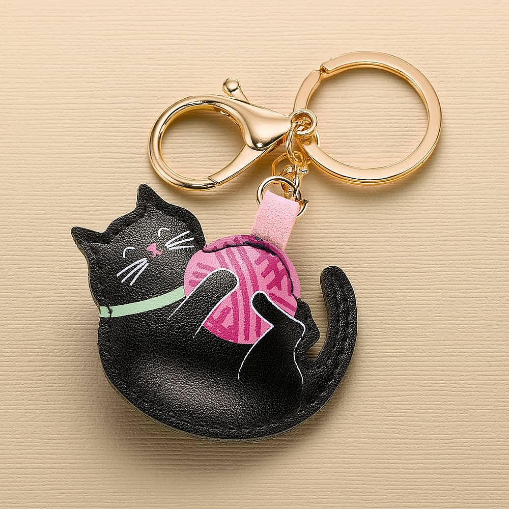 Cat Nap Keyring