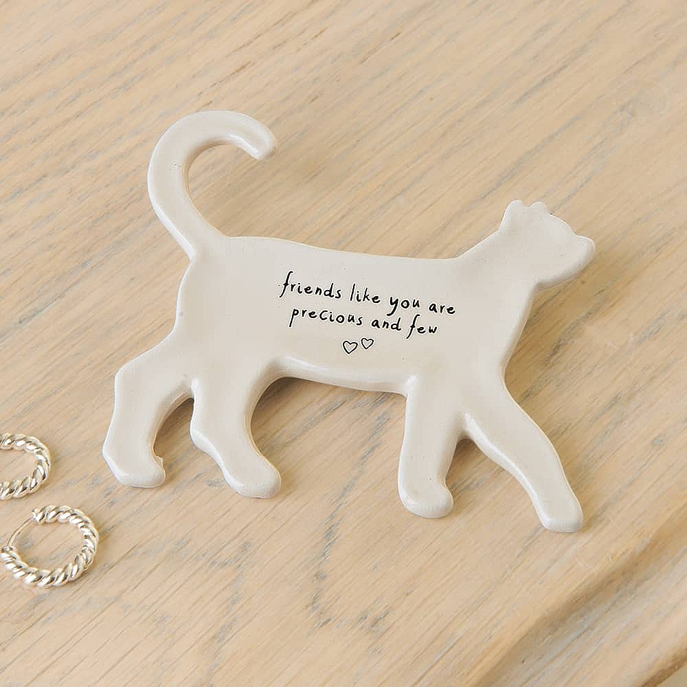 Curious Cat Trinket Dish