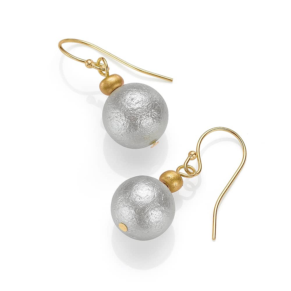 Duality of Dawn Pearl Earrings