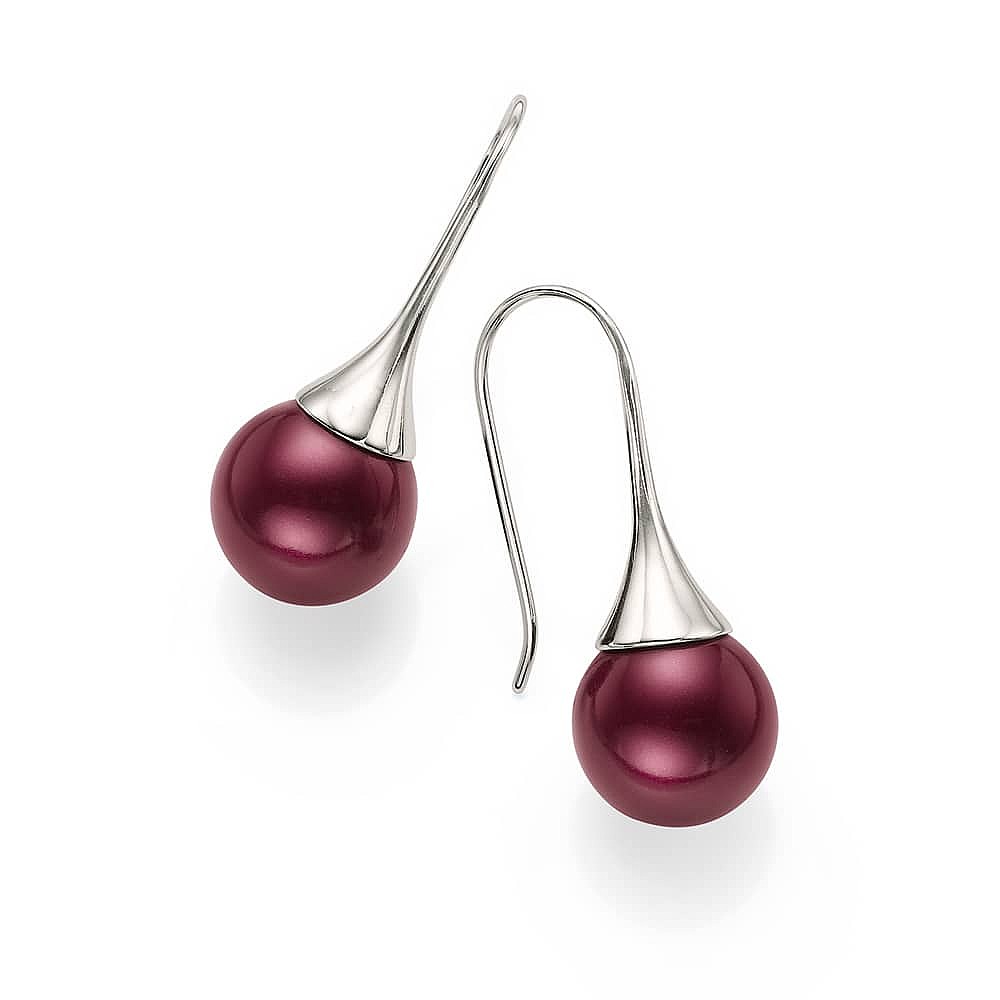 Burnished Berry Earrings