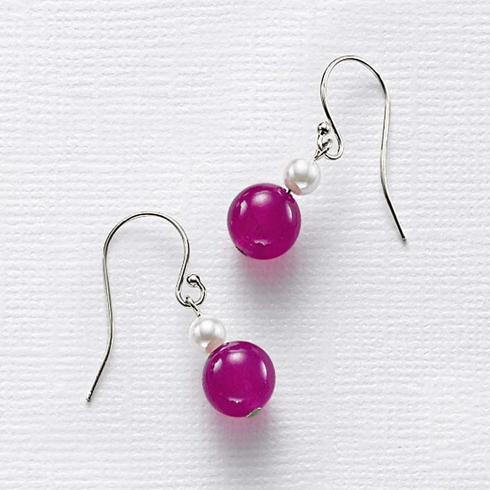 Play on Colour Agate Earrings