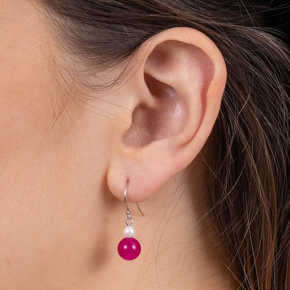 Play on Colour Agate Earrings