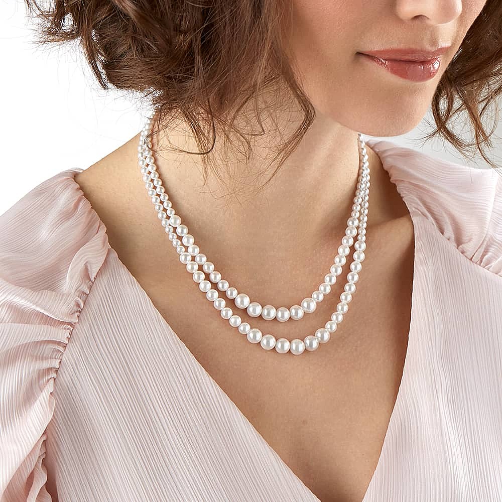 Twice a Lady Pearl Necklace