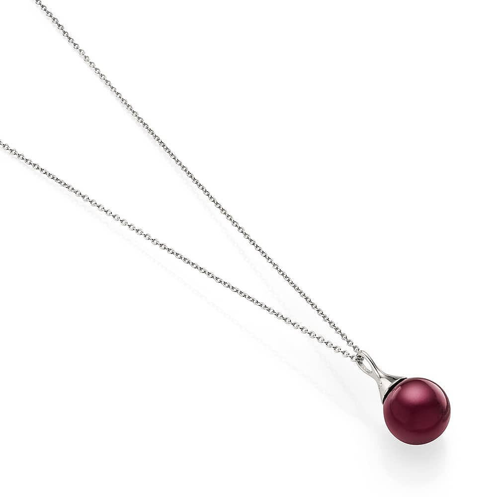 Burnished Berry Pendant