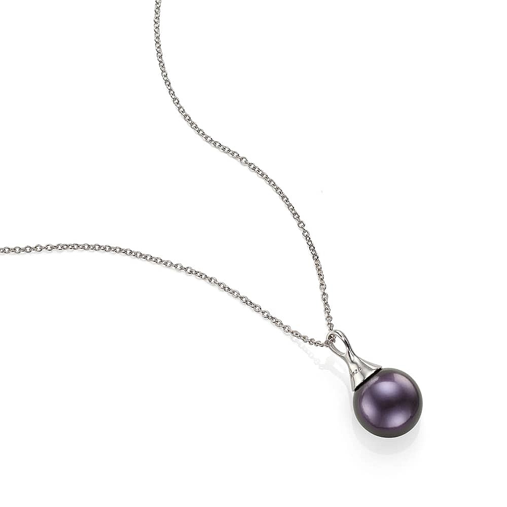 Punctuated In Purple Pendant