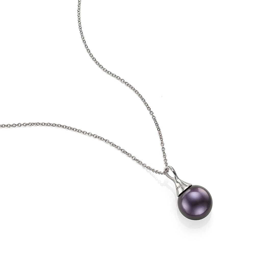 Punctuated In Purple Pendant