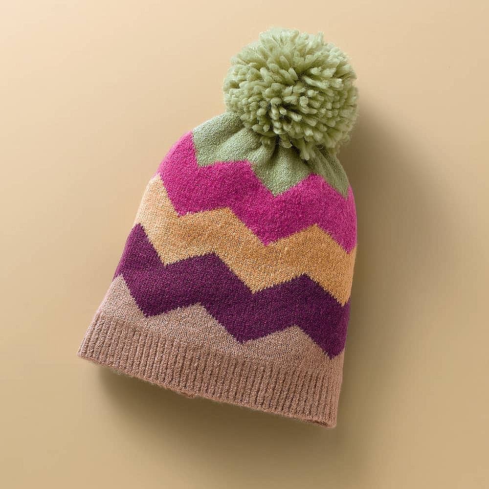 Point Taken Pom Pom Hat