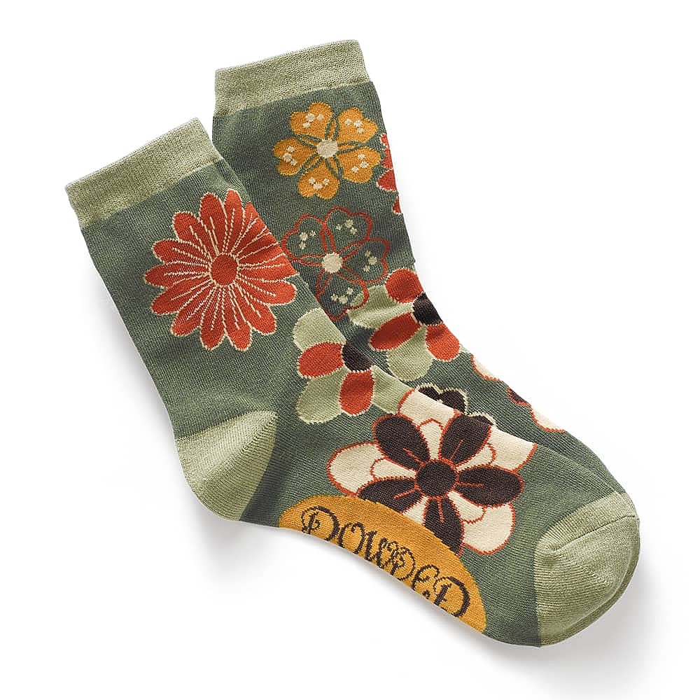 Flower Power Ankle Socks