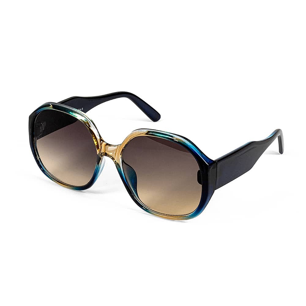 A View in Blue Sunglasses