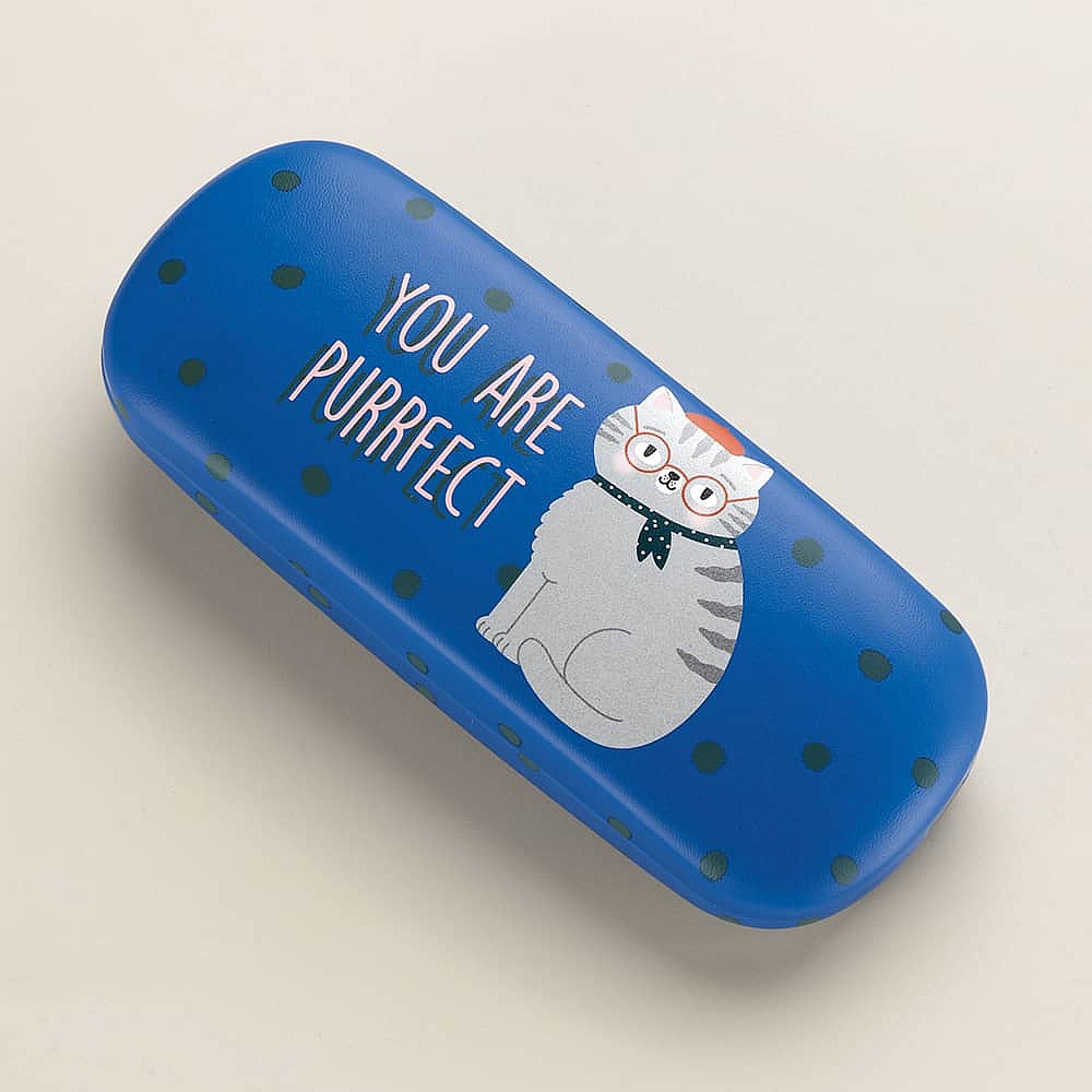 Feline Cat-itude Glasses Case