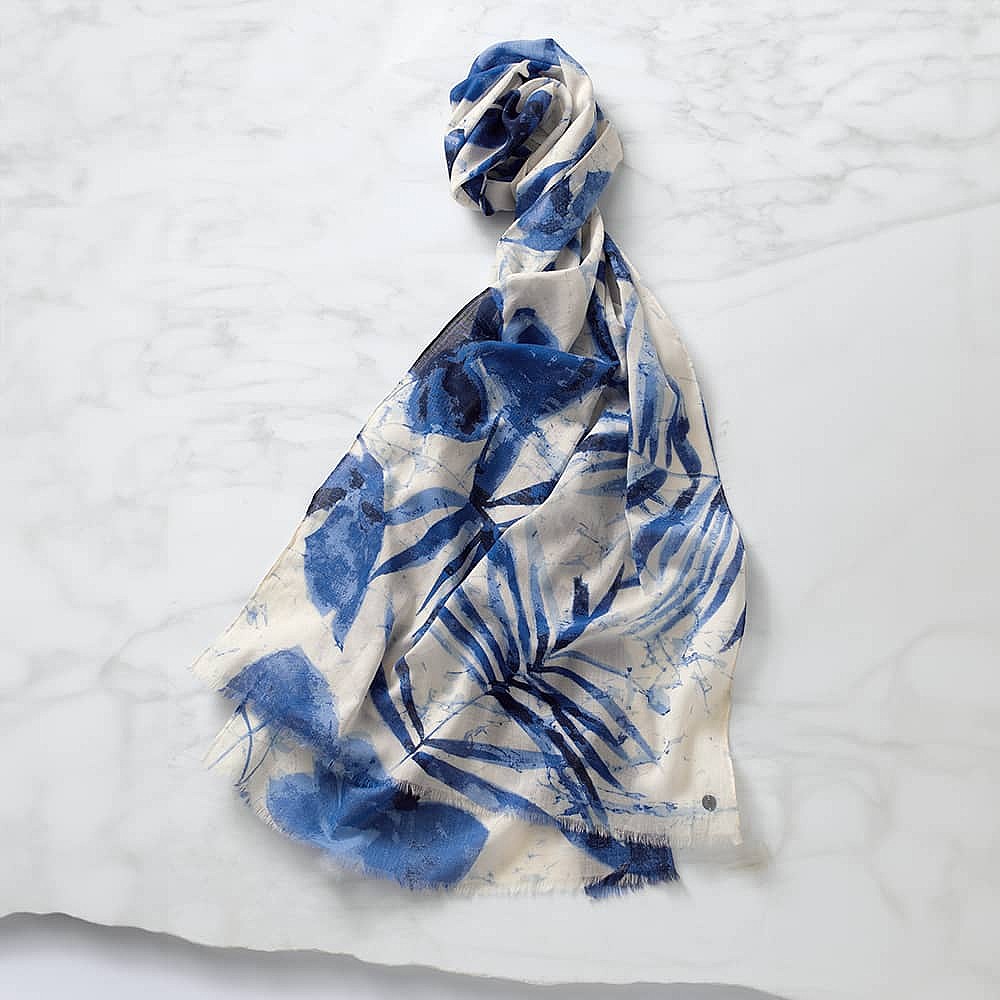 Blues in the Breeze Scarf
