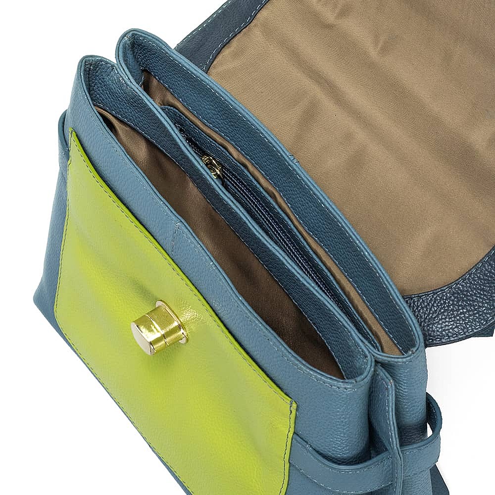 There She Goes Leather Bag