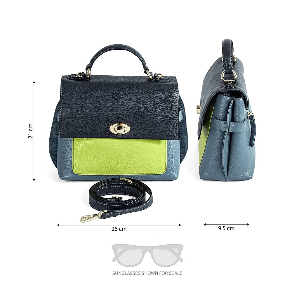 There She Goes Leather Bag
