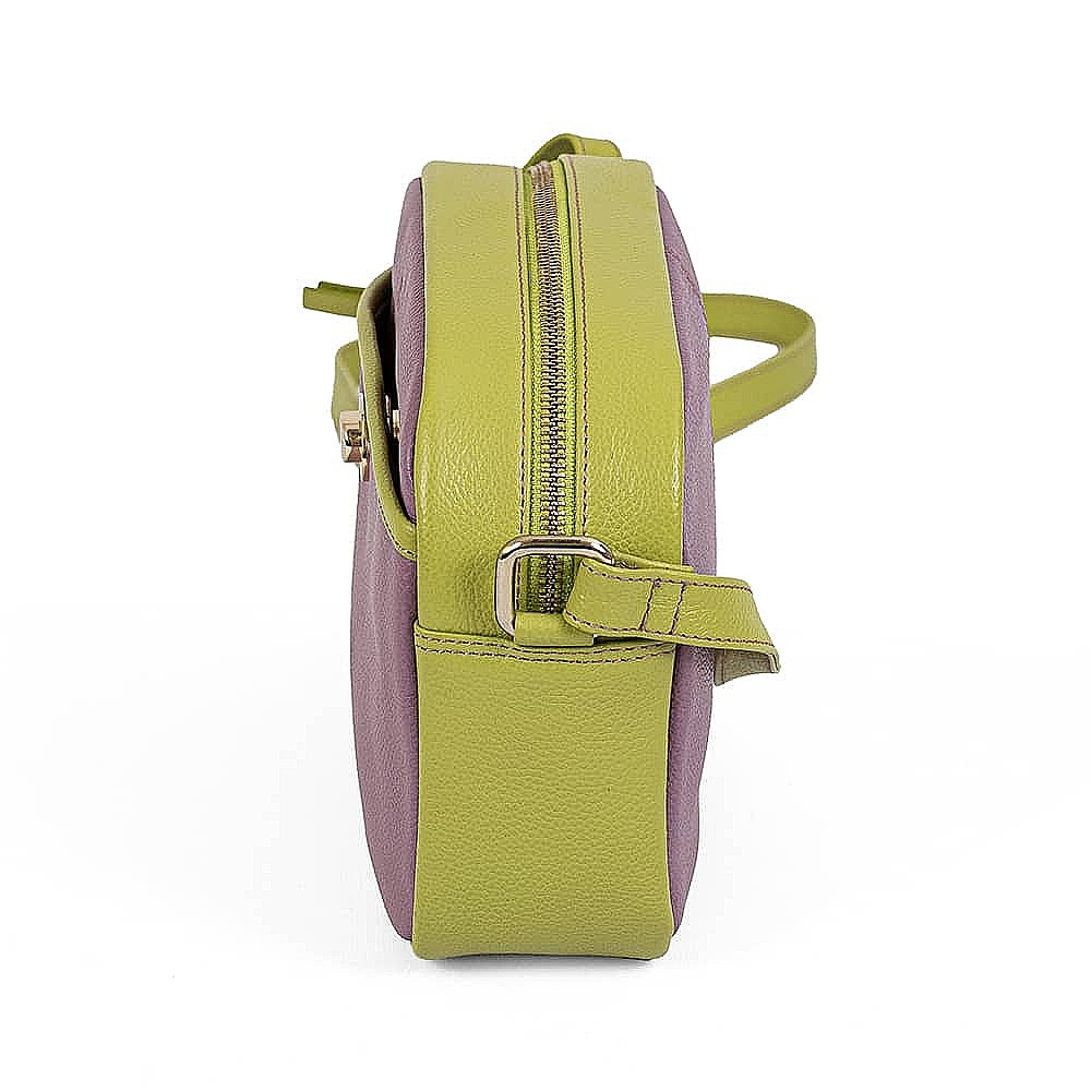 Get in the Groove Leather Cross-Body Bag