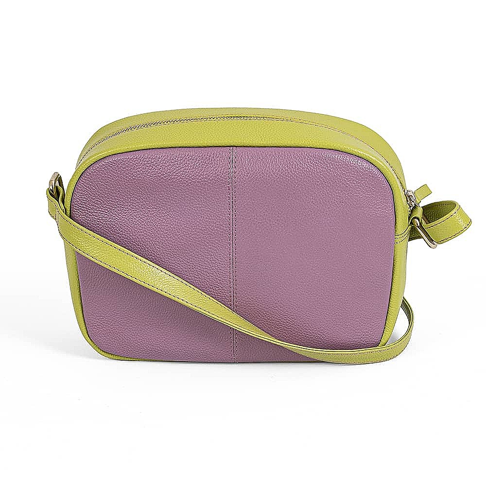 Get in the Groove Leather Cross-Body Bag